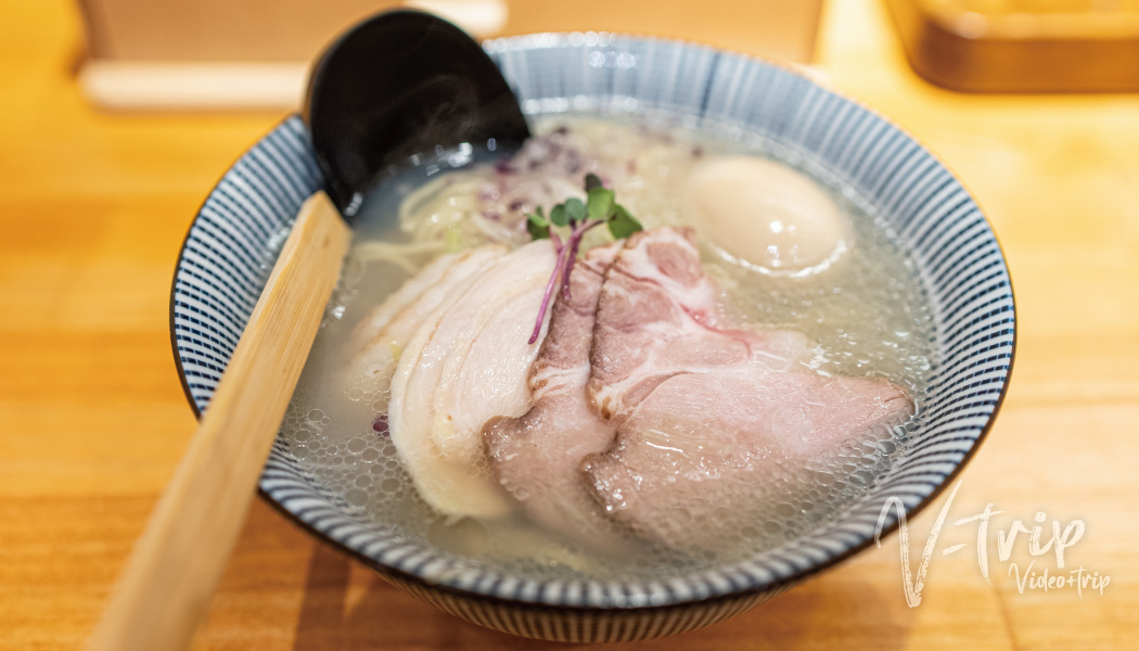 京都駅すぐそばの貝の旨味が詰まった貝白湯スープが人気のラーメン店！貝だし麺きた田